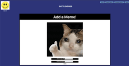An image of the Battle Memes Website